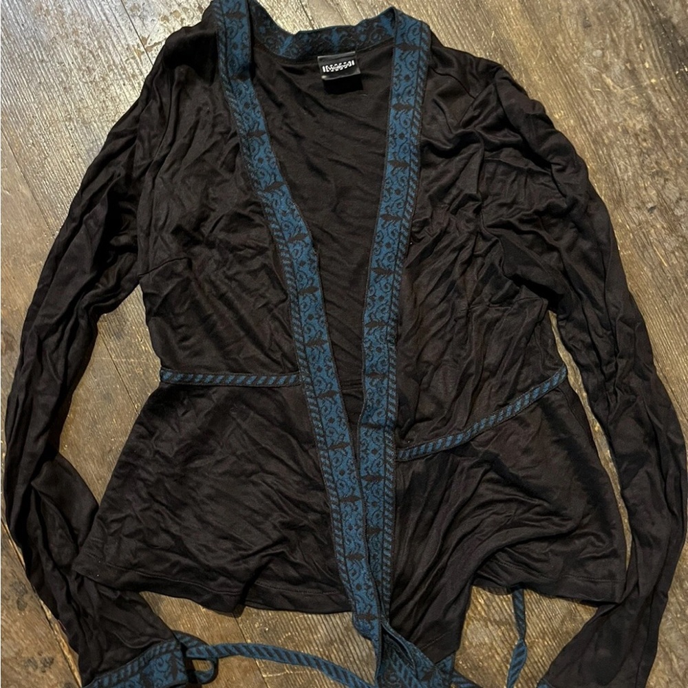 Wolford brown Wrap Cardigan